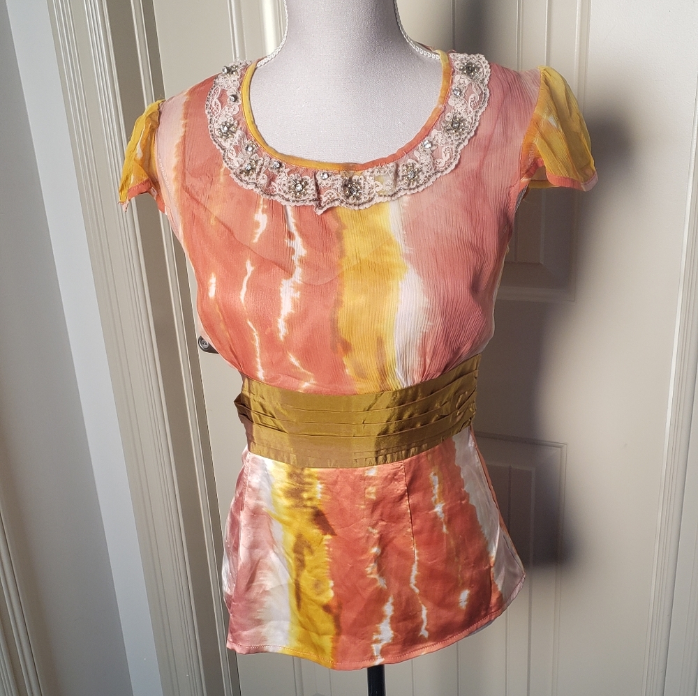 Silk Plenty Printed Top